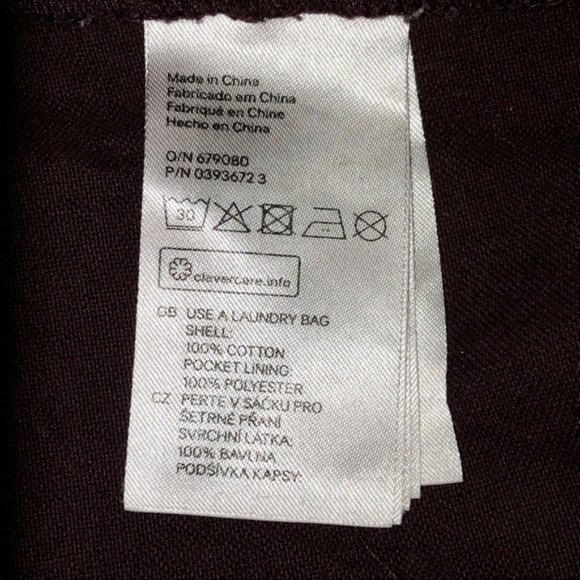 H&M Maroon High Rise Waist Decorative Shorts - Picture 12 of 12